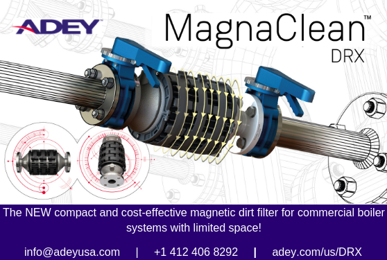<center>Budge that sludge with ADEY’s <br />NEW MagnaClean DRX™</center>